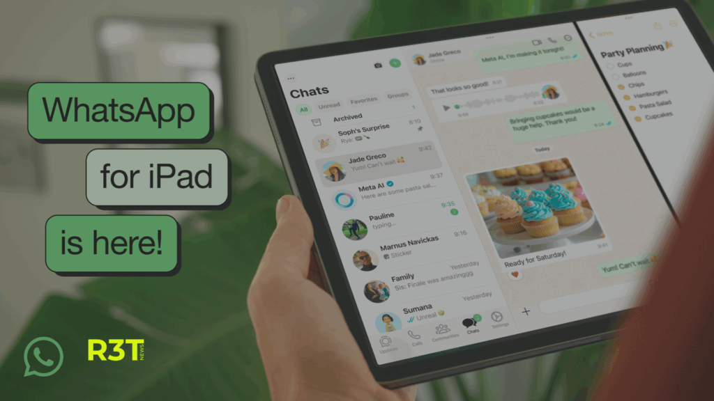 WhatsApp Finally Arrives on the iPad, a Decade and a Half after Launch