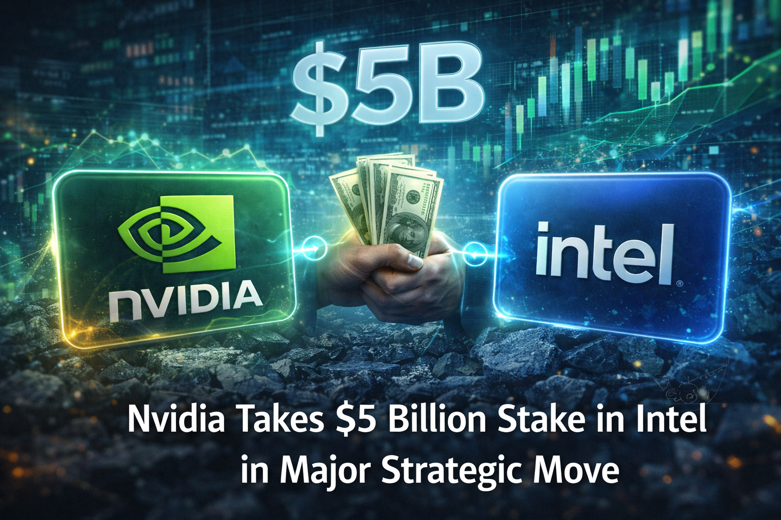 Nvidia Takes $5 Billion Stake in Intel in Major Strategic Move