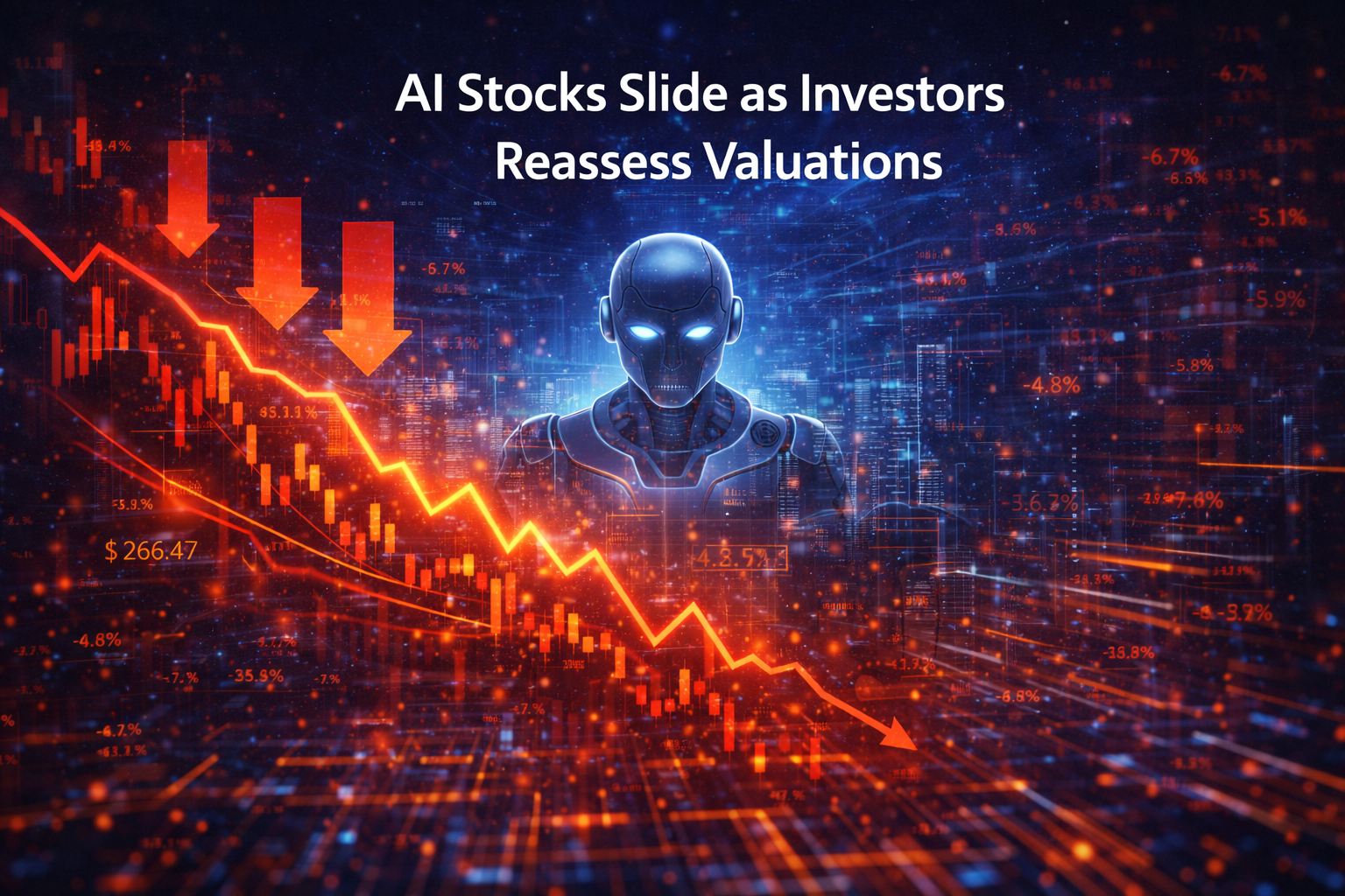 AI Stocks Slide as Investors Reassess Valuations