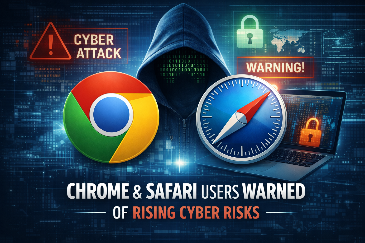 Chrome and Safari Users Warned of Rising Cyber Risks