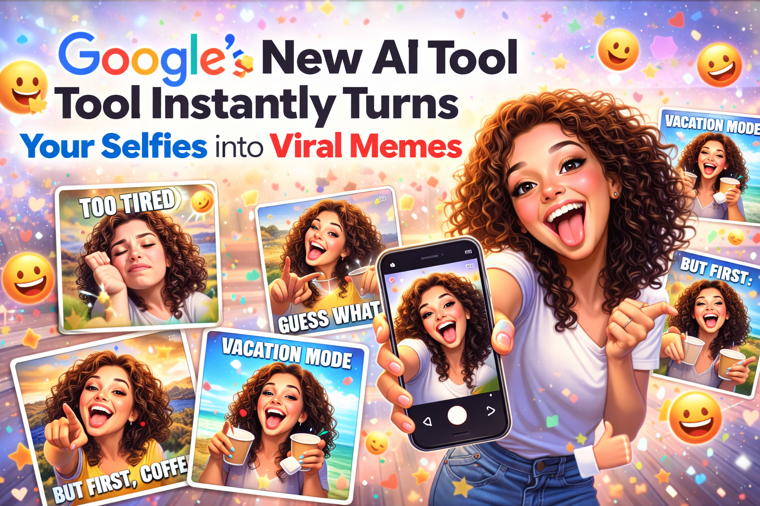 Google’s New AI Tool Instantly Turns Your Selfies Into Viral Memes