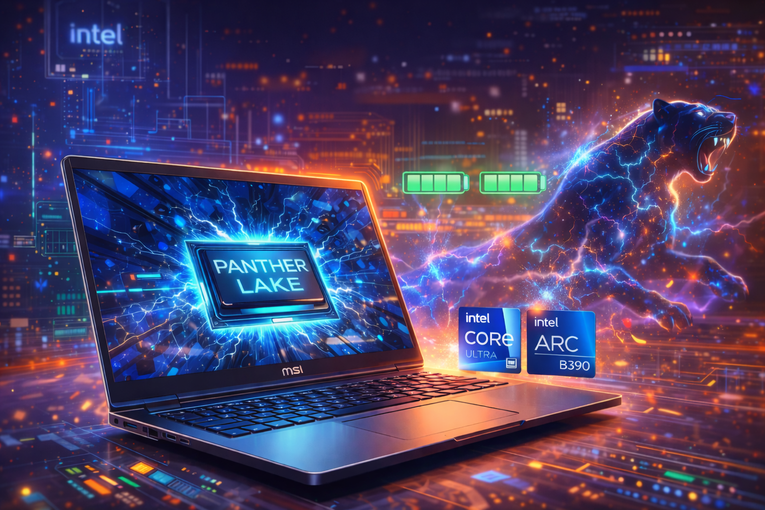 Intel’s Panther Lake Arrives MSI Laptop Redefines Power and All-Day Efficiency