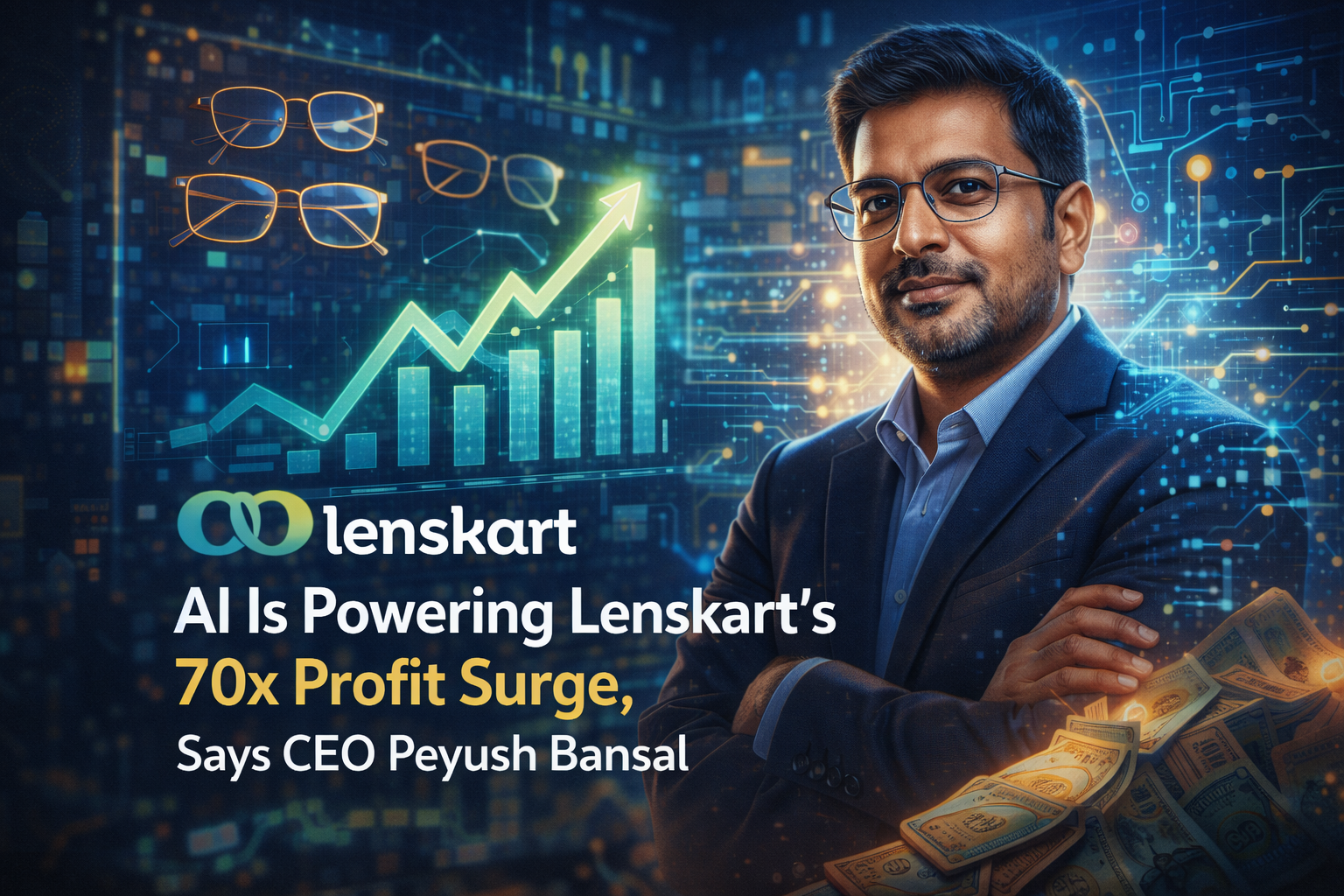 AI Is Powering Lenskart’s 70x Profit Surge, Says CEO Peyush Bansal