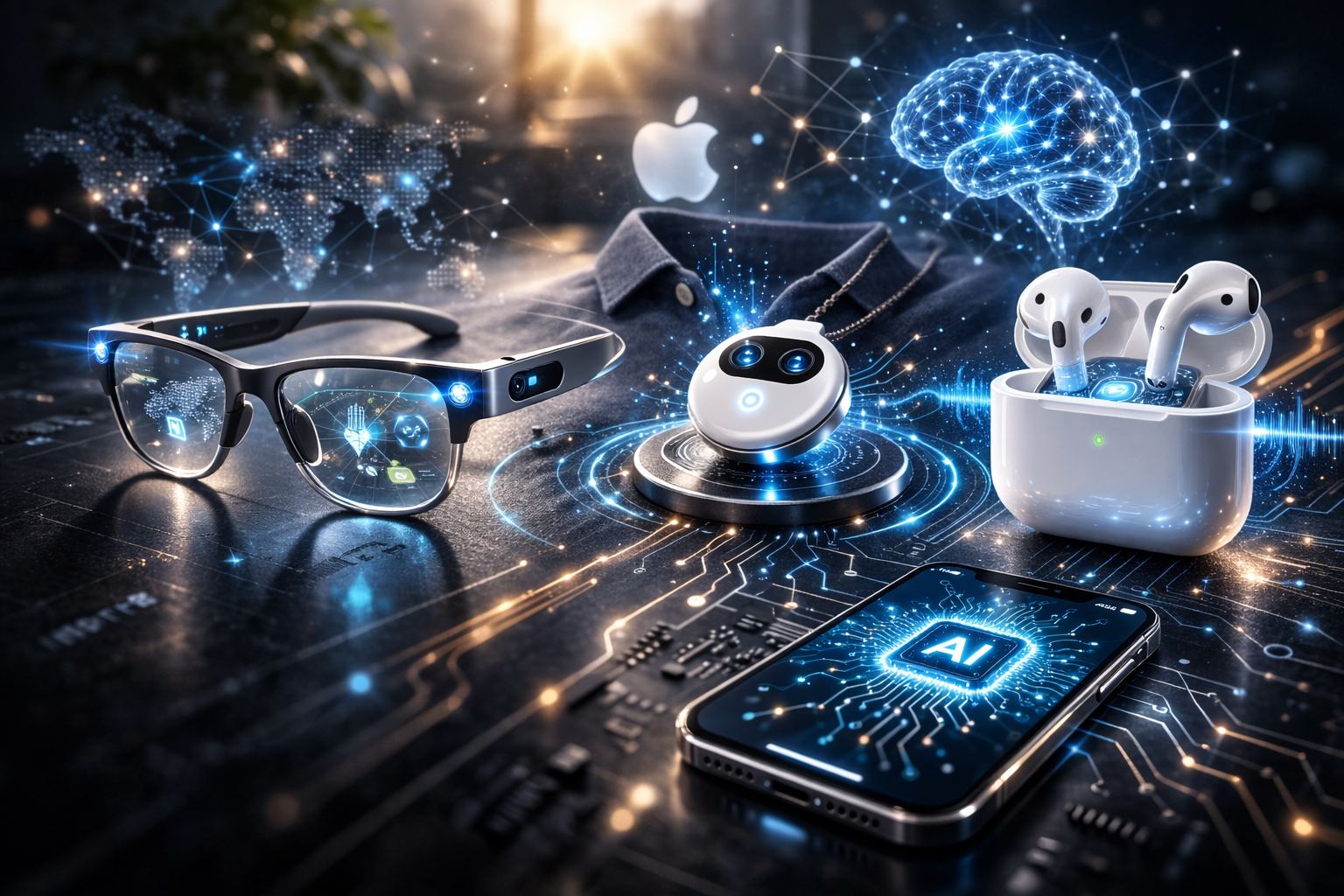 Apple Reportedly Accelerates Development of Three AI Wearables