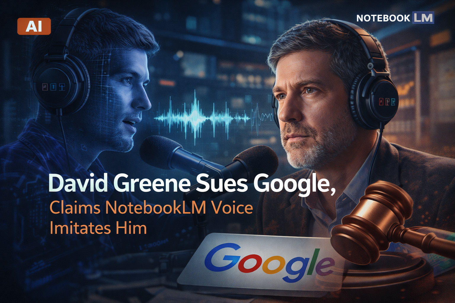 David Greene Sues Google, Claims NotebookLM Voice Imitates Him