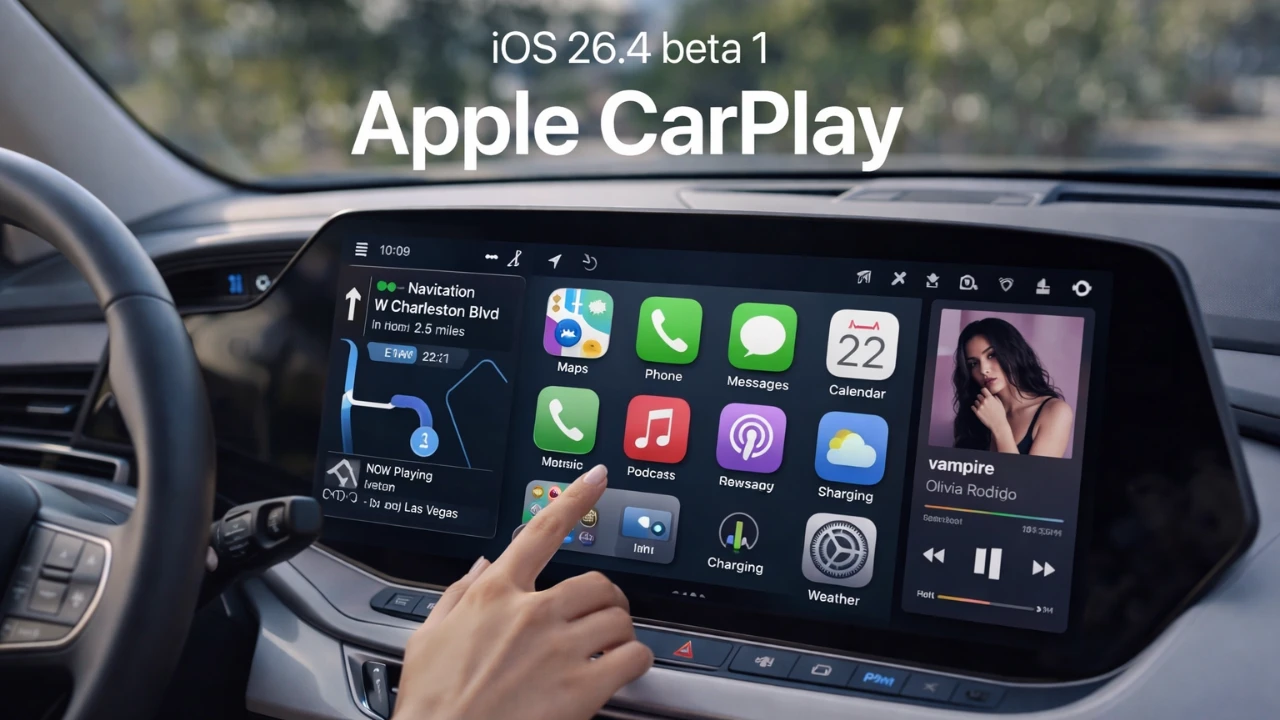 iOS 26.4 Beta Suggests Apple Preparing CarPlay Video Streaming Feature