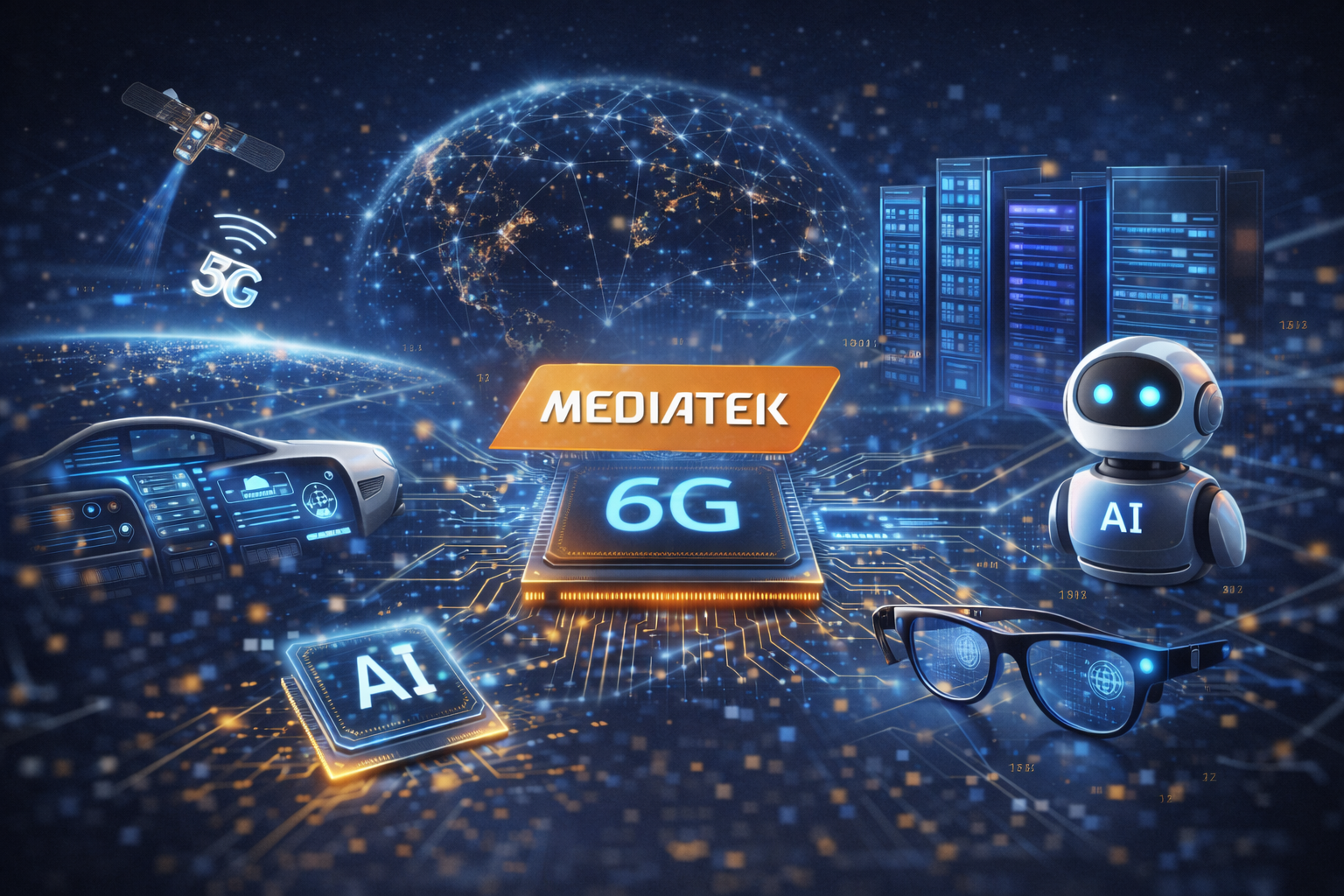 MediaTek Outlines 6G, Edge AI and Data Centre Ambitions at MWC 2026