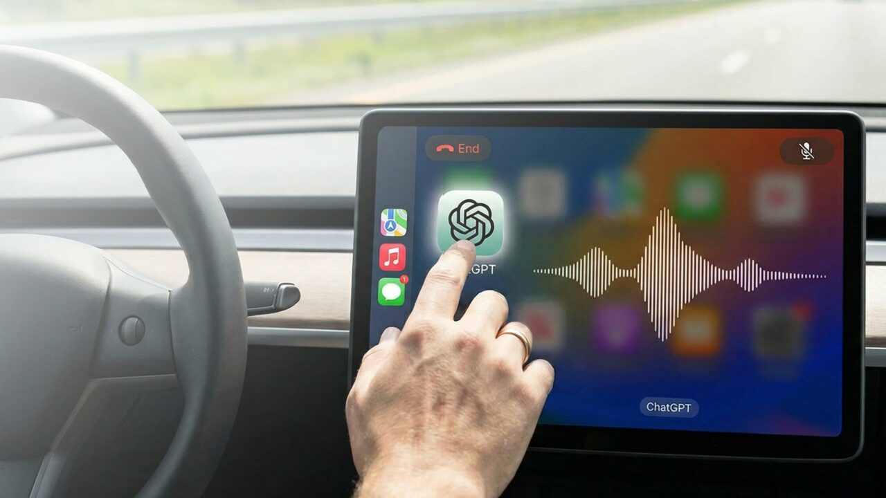 ChatGPT Integration Expands Into Vehicles Through Apple CarPlay