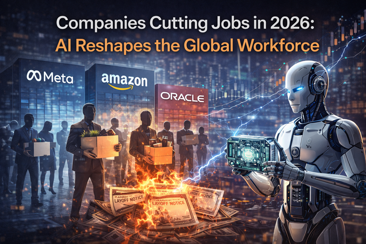 Companies Cutting Jobs in 2026 AI Reshapes the Global Workforce