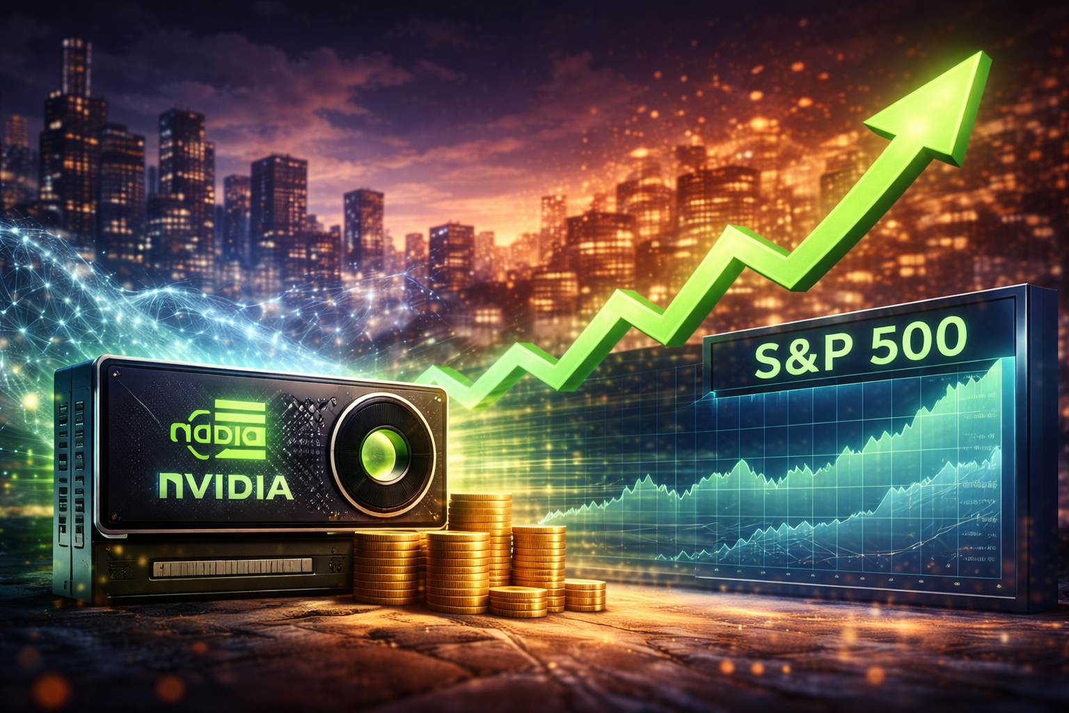 📰 Nvidia’s Stock Extends Hot Streak — And That’s Great News for the S&P 500