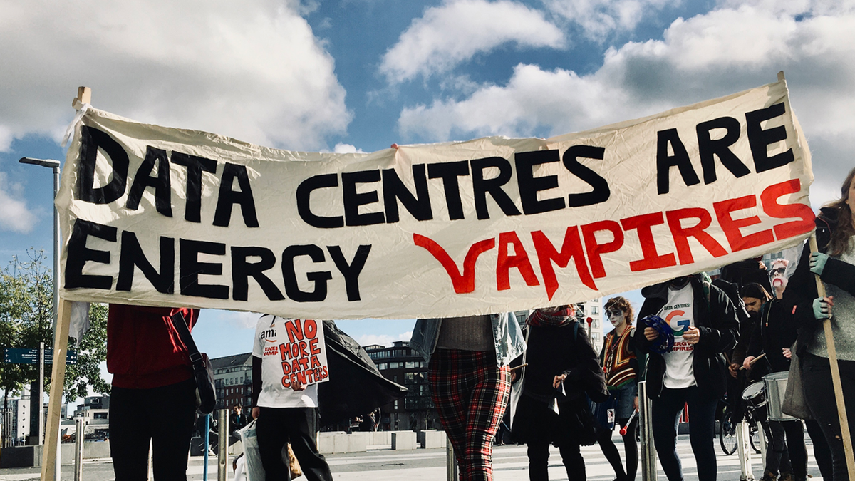 Protests Grow Over Environmental Impact of AI Data Centres