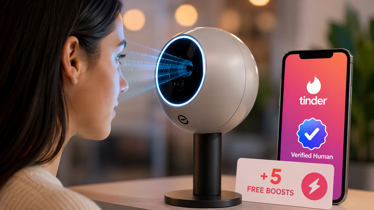 Tinder and Zoom Explore Eye Scans to Verify Human Users