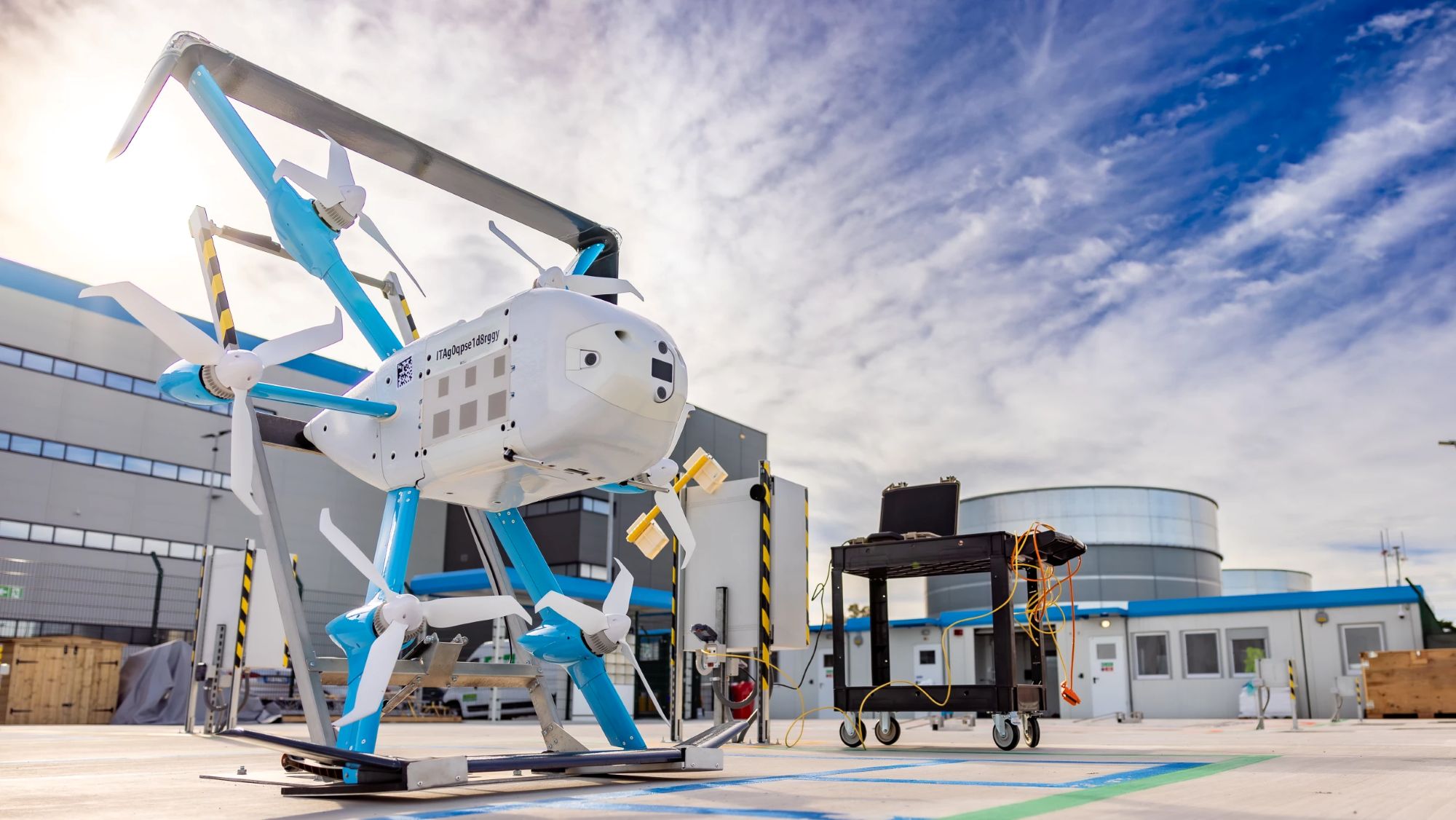 Drone Delivers First Amazon Parcels in UK Trial Programme