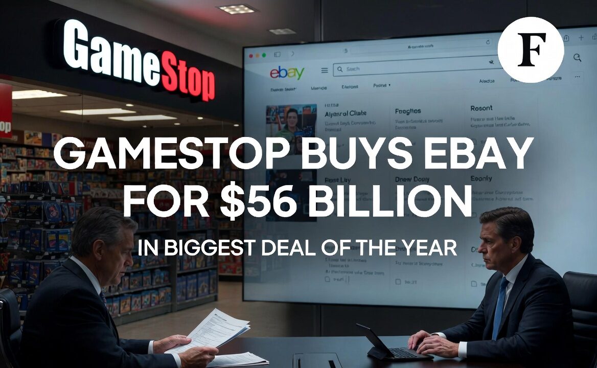 GameStop Launches Audacious $56 Billion Bid for eBay