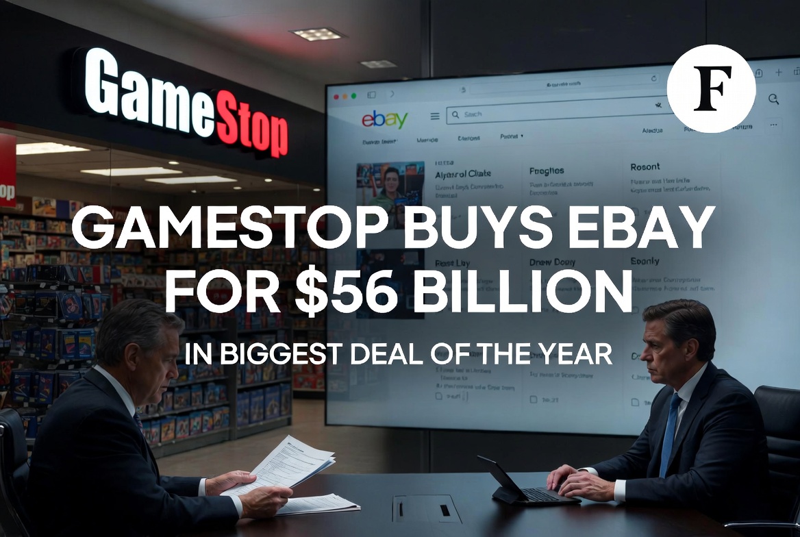 GameStop Launches Audacious $56 Billion Bid for eBay