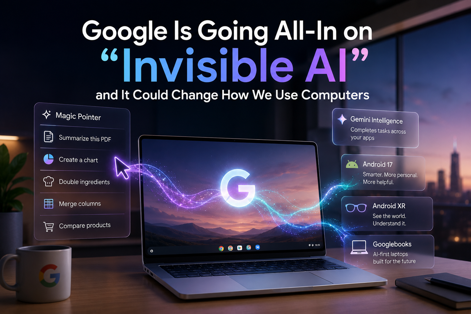 Google Is Going All-In on “Invisible AI” and It Could Change How We Use Computers